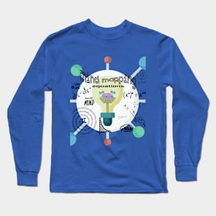 Mind Mapping Equations Long Sleeve T-Shirt